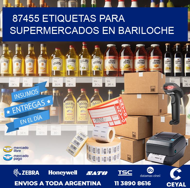 87455 ETIQUETAS PARA SUPERMERCADOS EN BARILOCHE