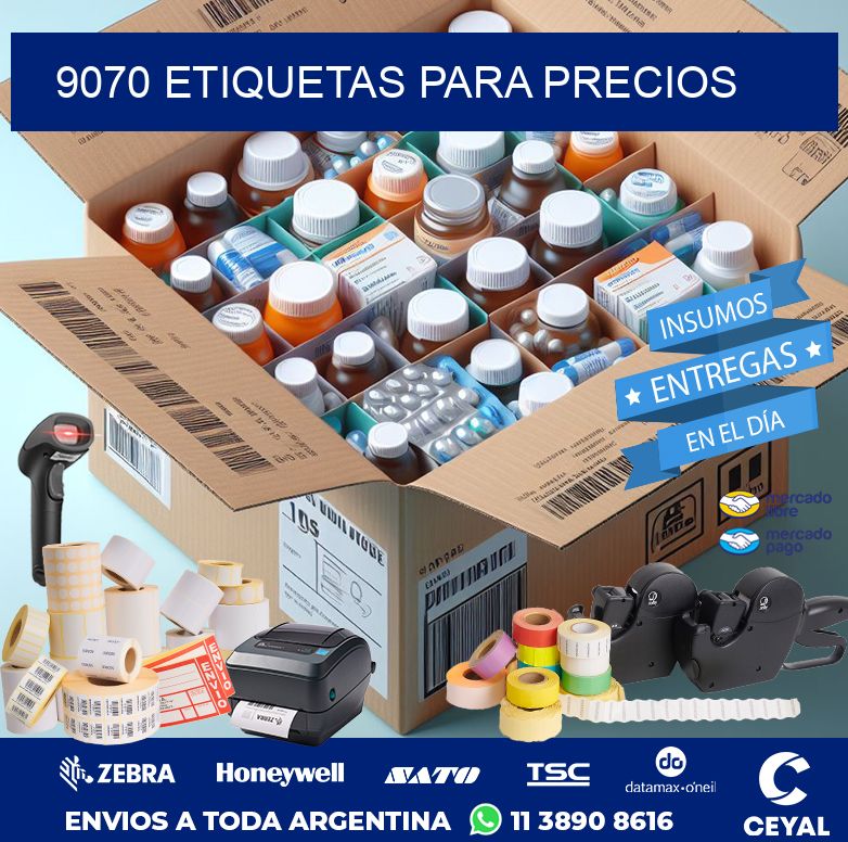 9070 ETIQUETAS PARA PRECIOS
