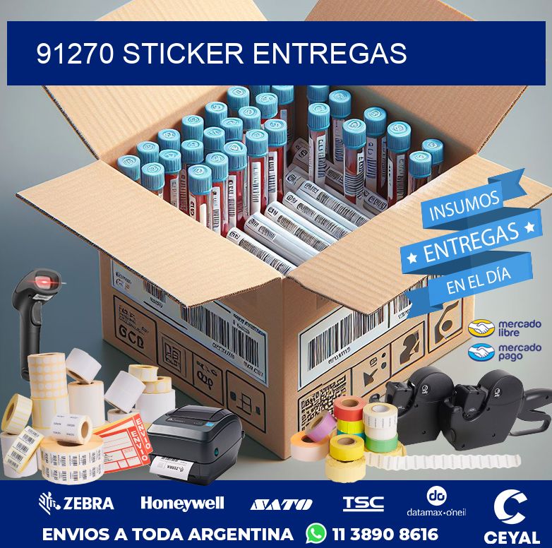 91270 STICKER ENTREGAS