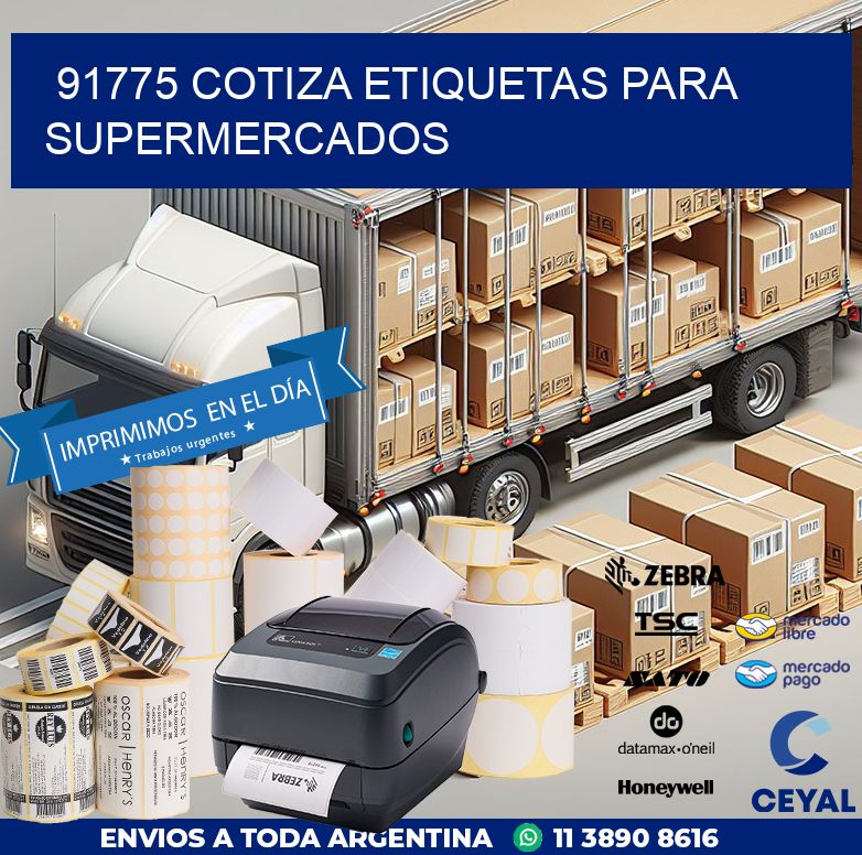 91775 COTIZA ETIQUETAS PARA SUPERMERCADOS