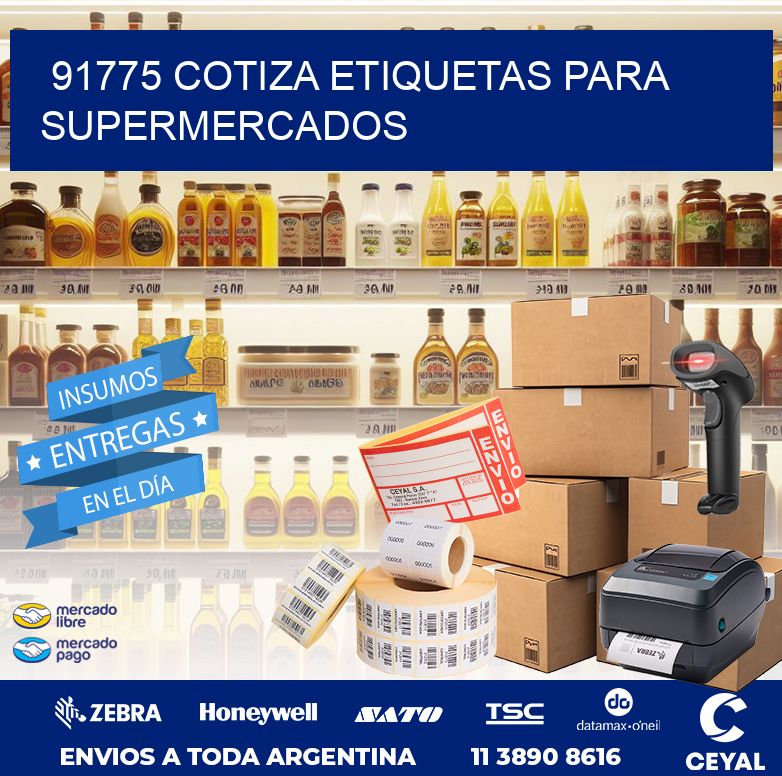 91775 COTIZA ETIQUETAS PARA SUPERMERCADOS