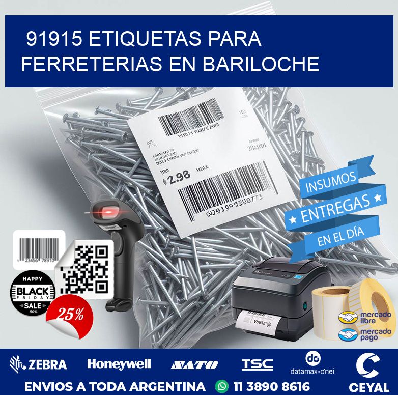 91915 ETIQUETAS PARA FERRETERIAS EN BARILOCHE