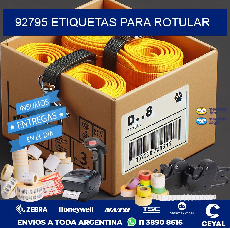 92795 ETIQUETAS PARA ROTULAR