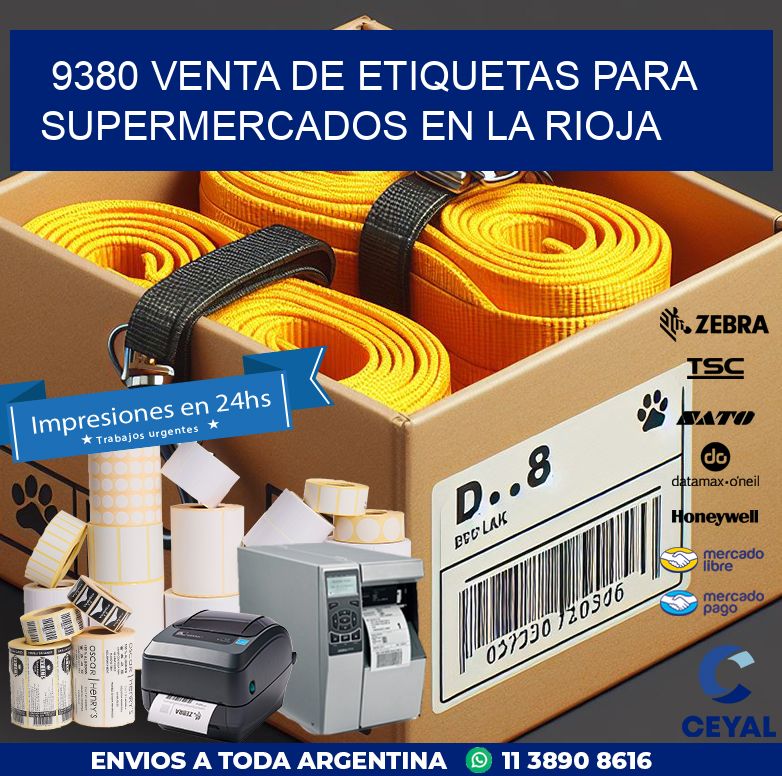 9380 VENTA DE ETIQUETAS PARA SUPERMERCADOS EN LA RIOJA