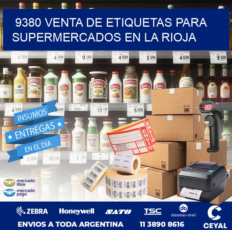 9380 VENTA DE ETIQUETAS PARA SUPERMERCADOS EN LA RIOJA
