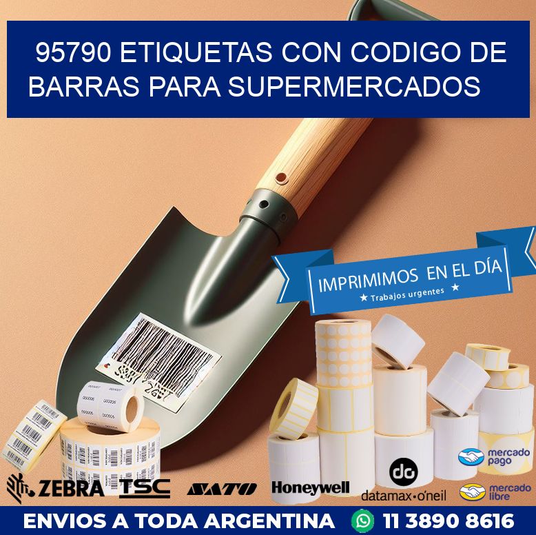 95790 ETIQUETAS CON CODIGO DE BARRAS PARA SUPERMERCADOS