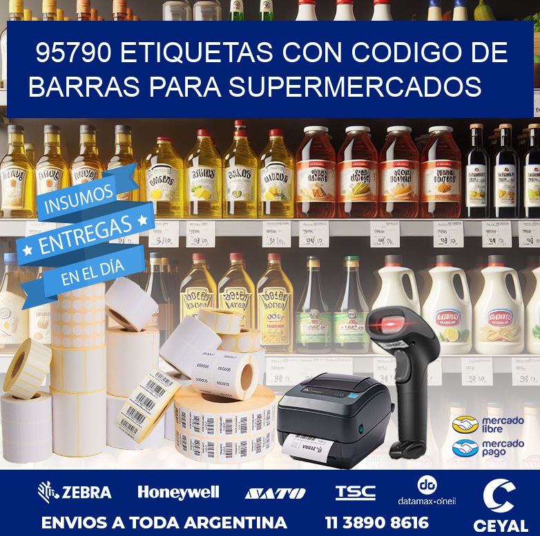 95790 ETIQUETAS CON CODIGO DE BARRAS PARA SUPERMERCADOS