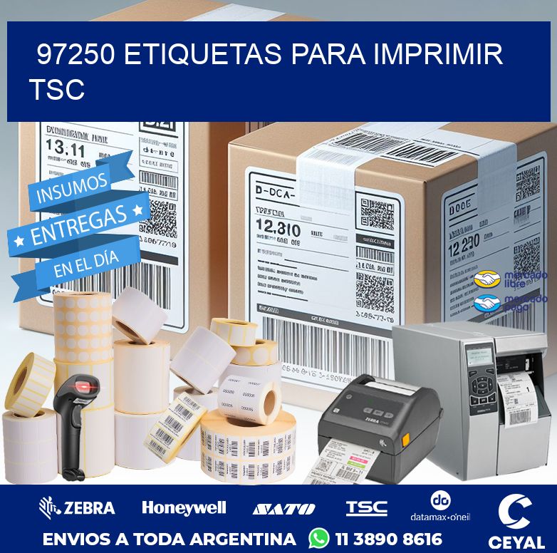 97250 ETIQUETAS PARA IMPRIMIR TSC