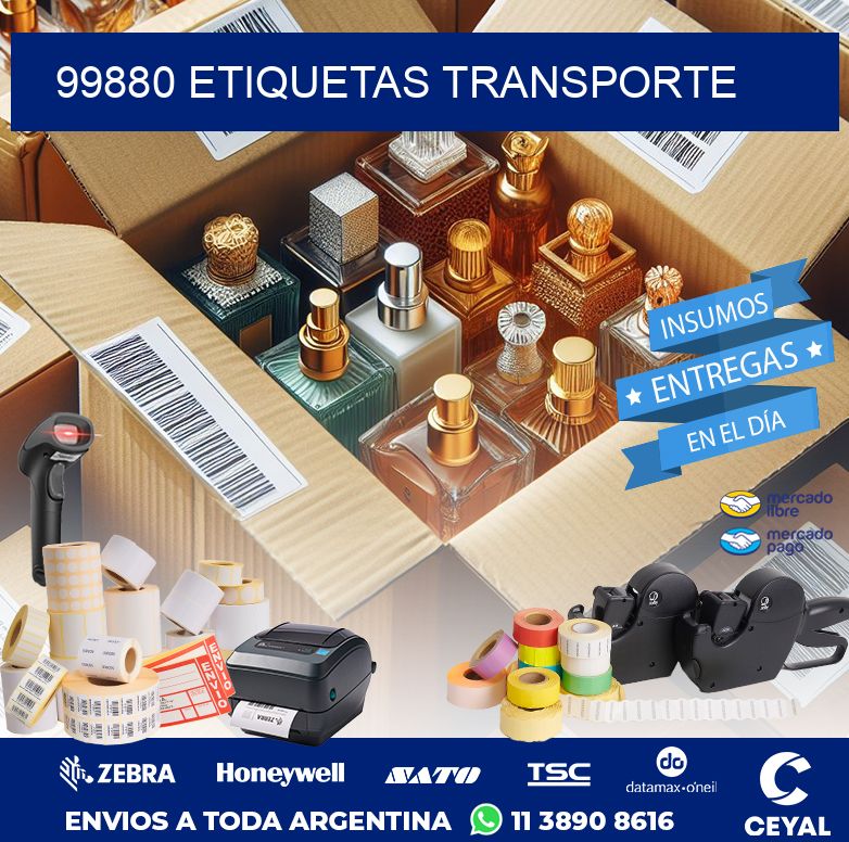 99880 ETIQUETAS TRANSPORTE