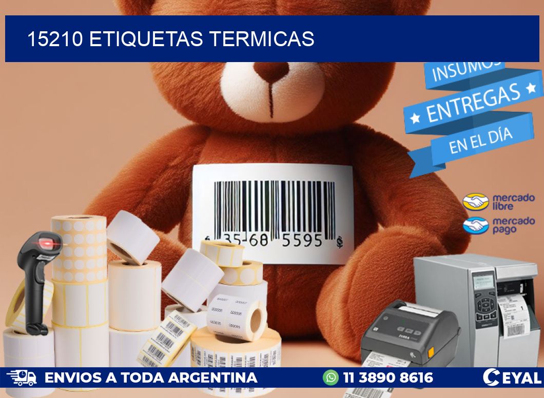 15210 ETIQUETAS TERMICAS