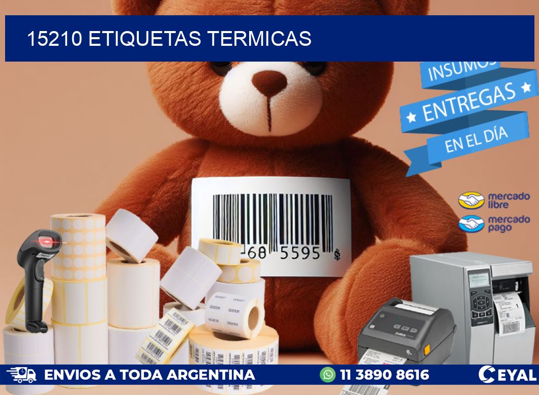 15210 ETIQUETAS TERMICAS