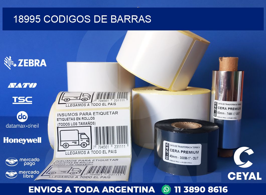 18995 codigos de barras