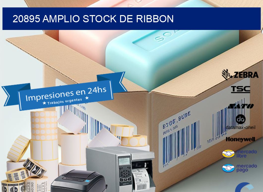 20895 AMPLIO STOCK DE RIBBON