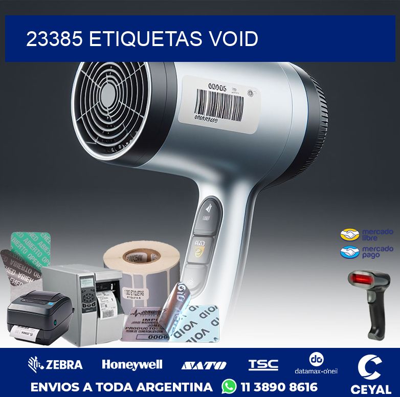 23385 ETIQUETAS VOID