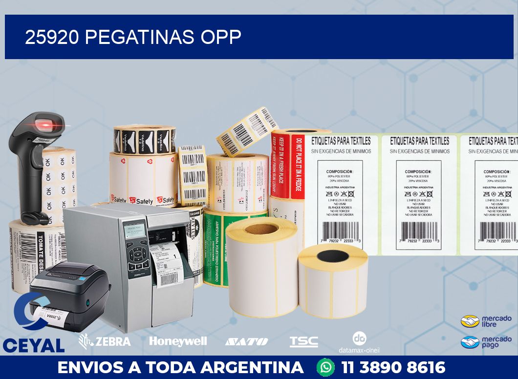 25920 PEGATINAS OPP