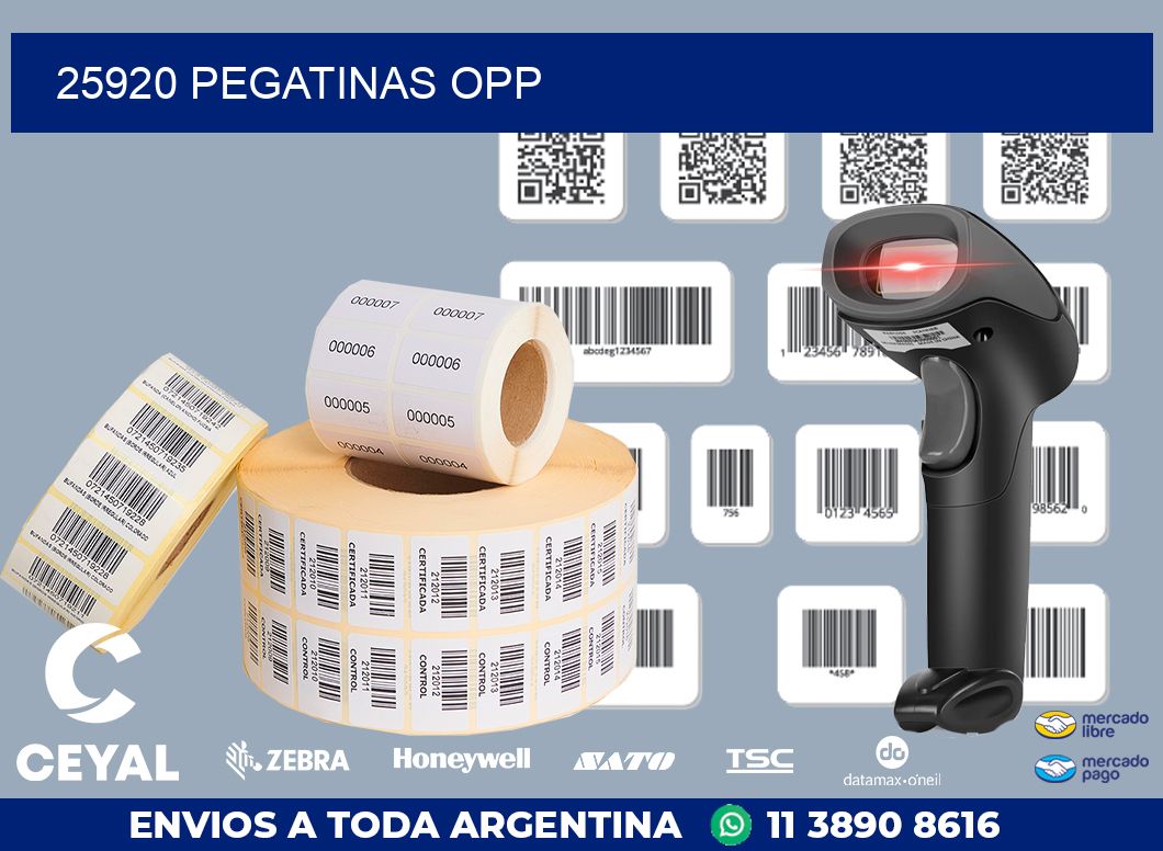 25920 PEGATINAS OPP