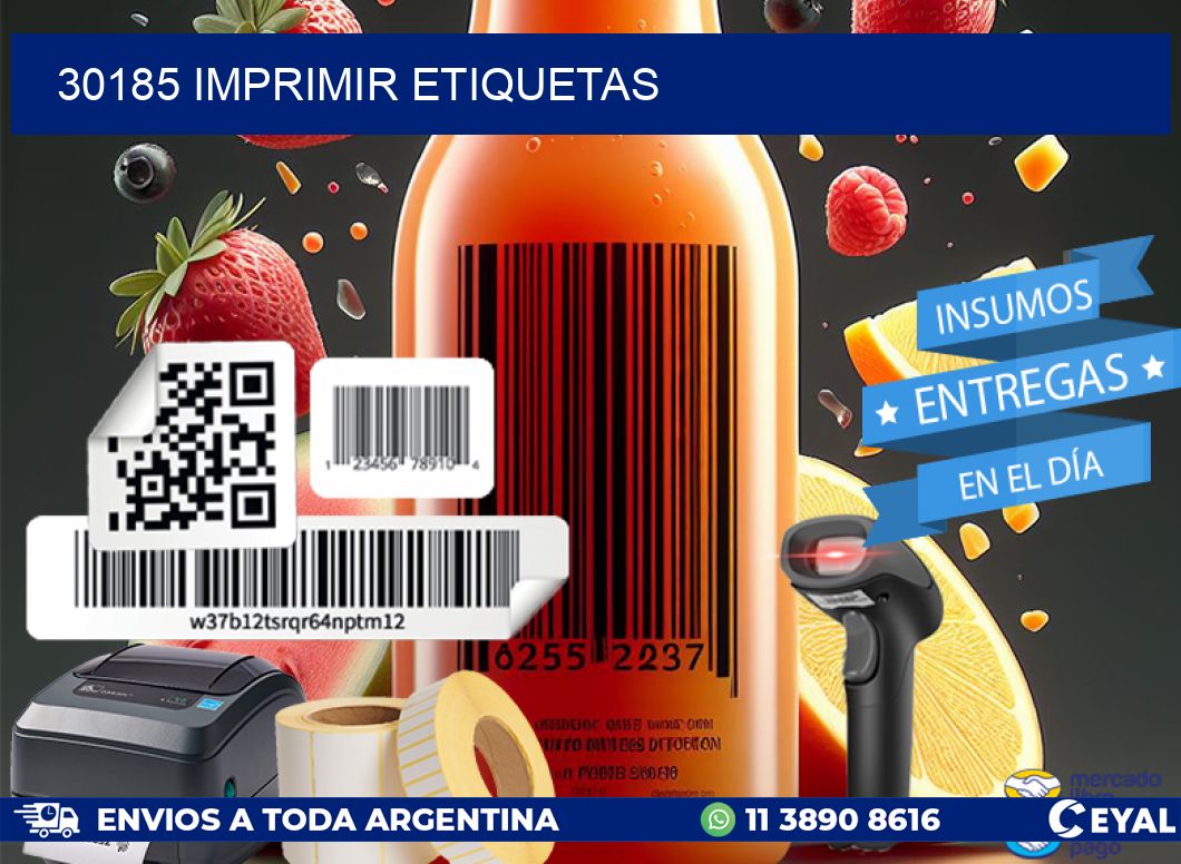 30185 imprimir etiquetas