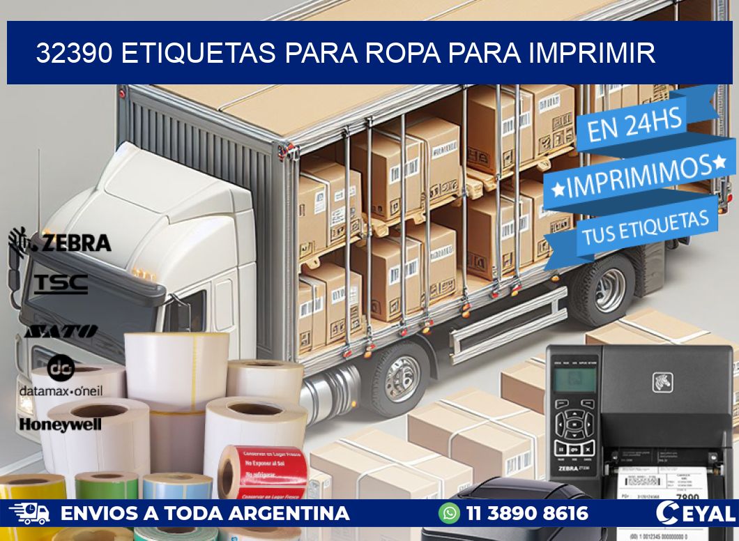32390 ETIQUETAS PARA ROPA PARA IMPRIMIR