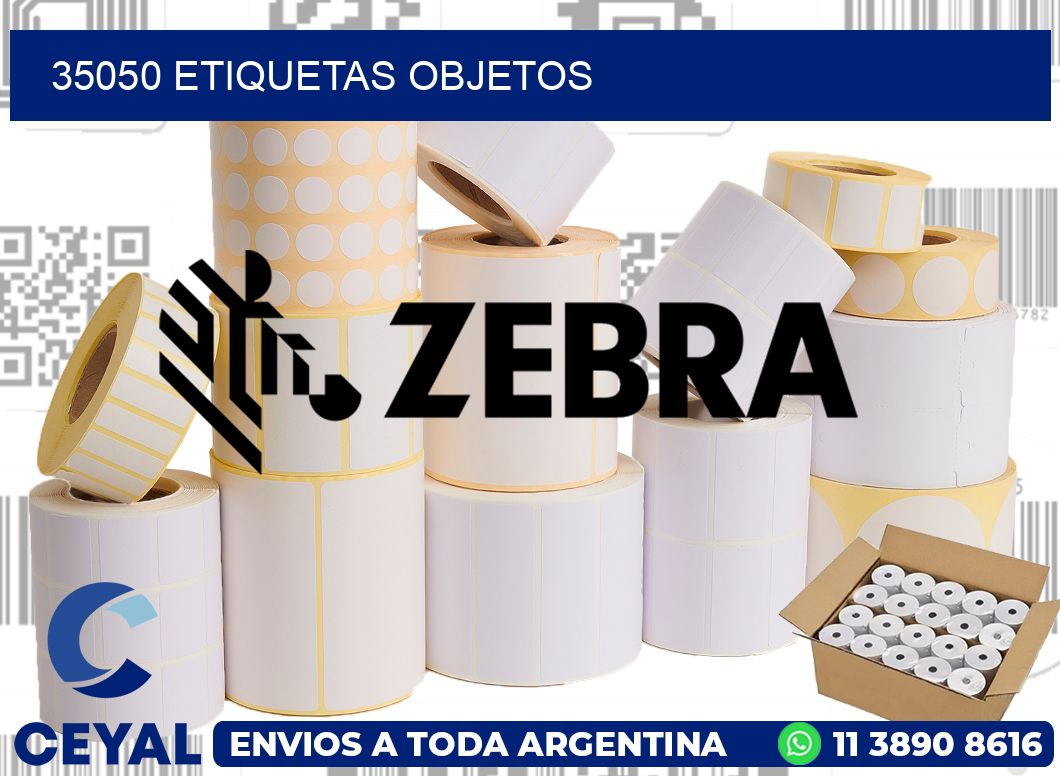 35050 etiquetas objetos