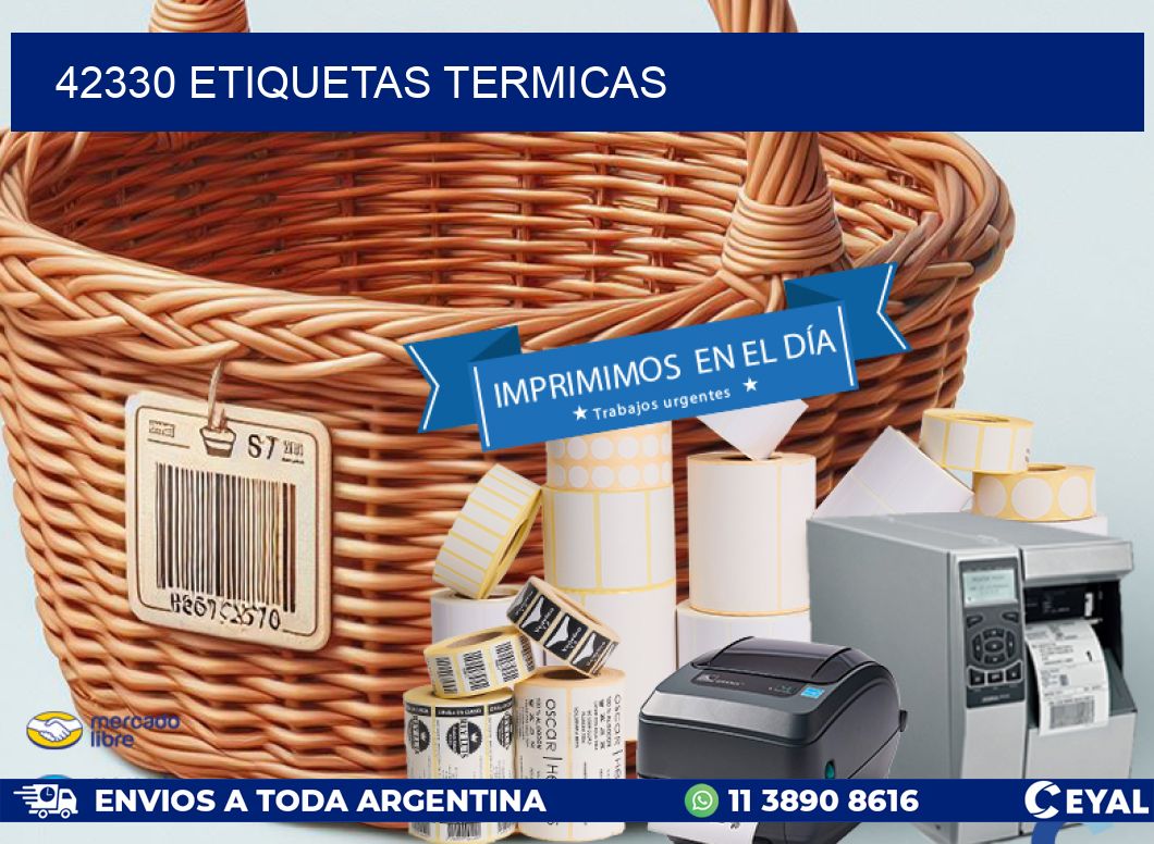 42330 ETIQUETAS TERMICAS