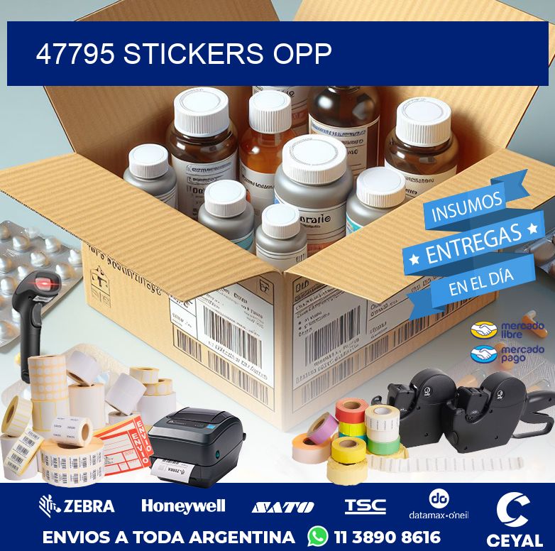47795 STICKERS OPP