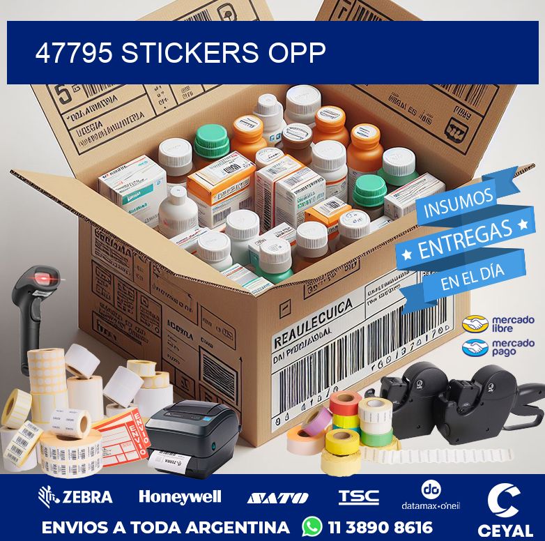 47795 STICKERS OPP