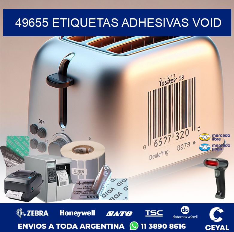 49655 ETIQUETAS ADHESIVAS VOID