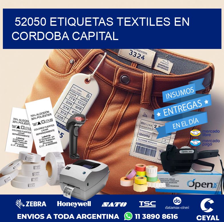 52050 ETIQUETAS TEXTILES EN CORDOBA CAPITAL