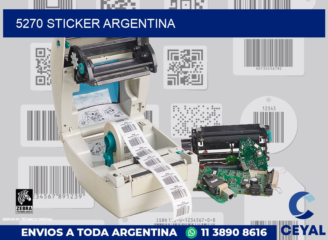5270 Sticker Argentina