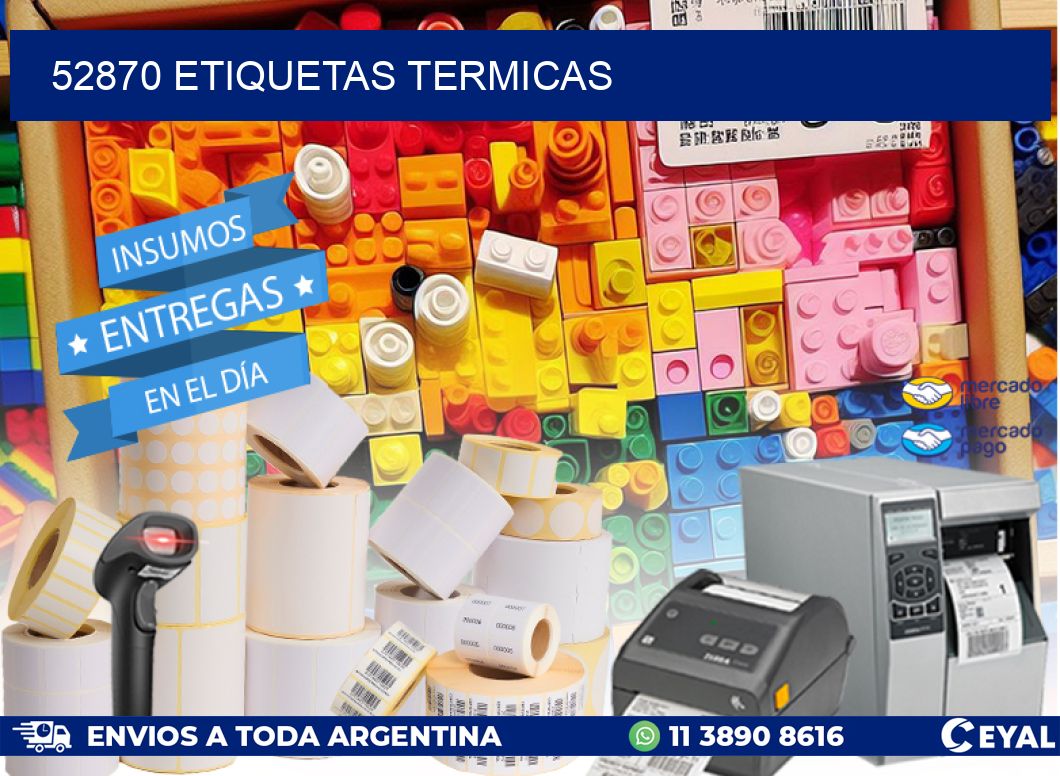 52870 ETIQUETAS TERMICAS