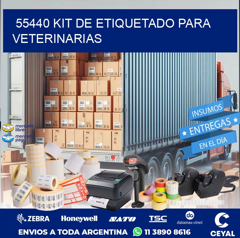 55440 KIT DE ETIQUETADO PARA VETERINARIAS