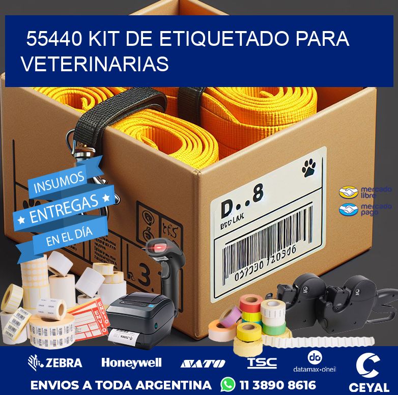 55440 KIT DE ETIQUETADO PARA VETERINARIAS