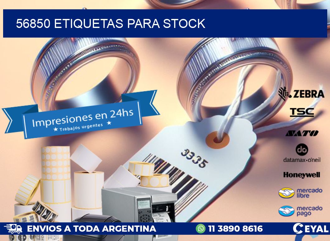56850 ETIQUETAS PARA STOCK