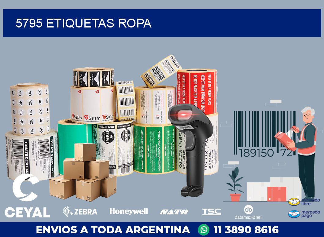 5795 ETIQUETAS ROPA