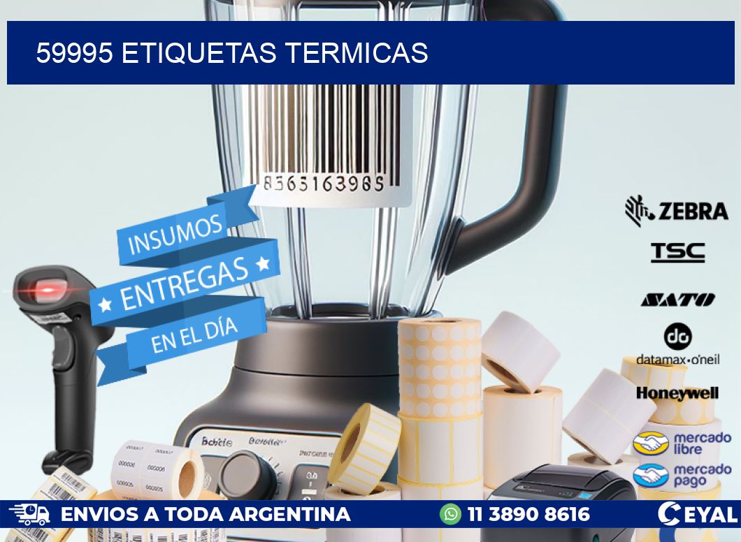 59995 ETIQUETAS TERMICAS