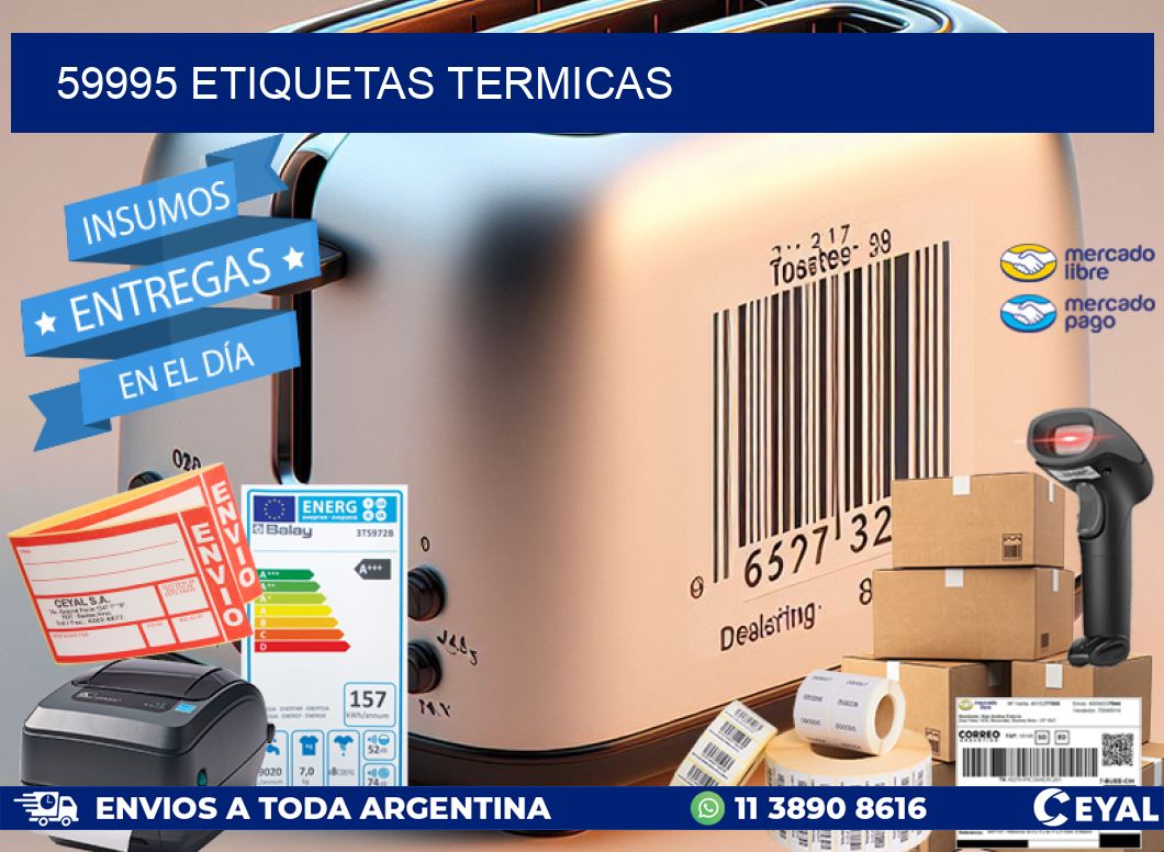 59995 ETIQUETAS TERMICAS