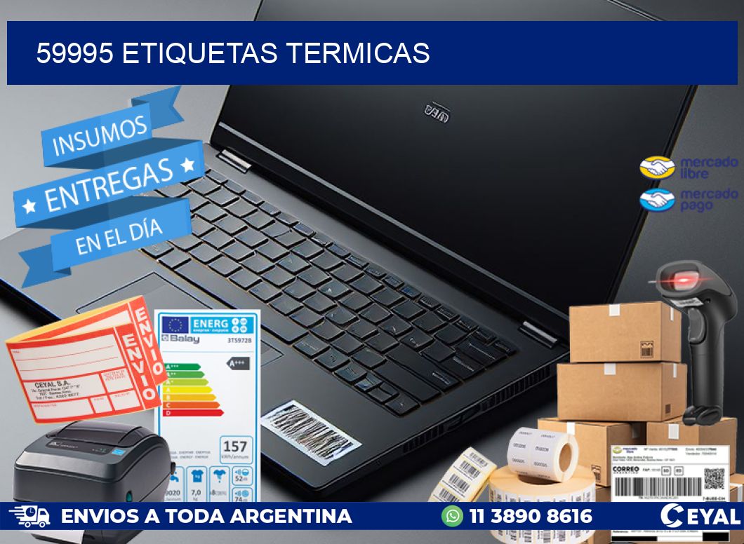 59995 ETIQUETAS TERMICAS