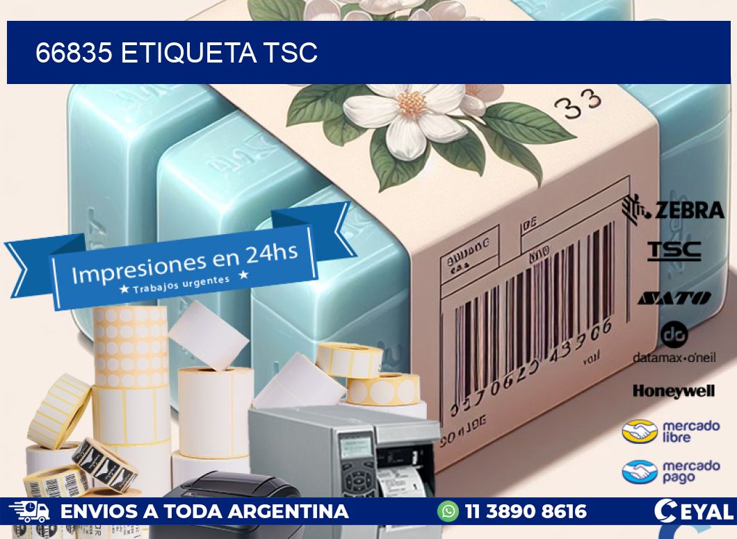66835 etiqueta tsc