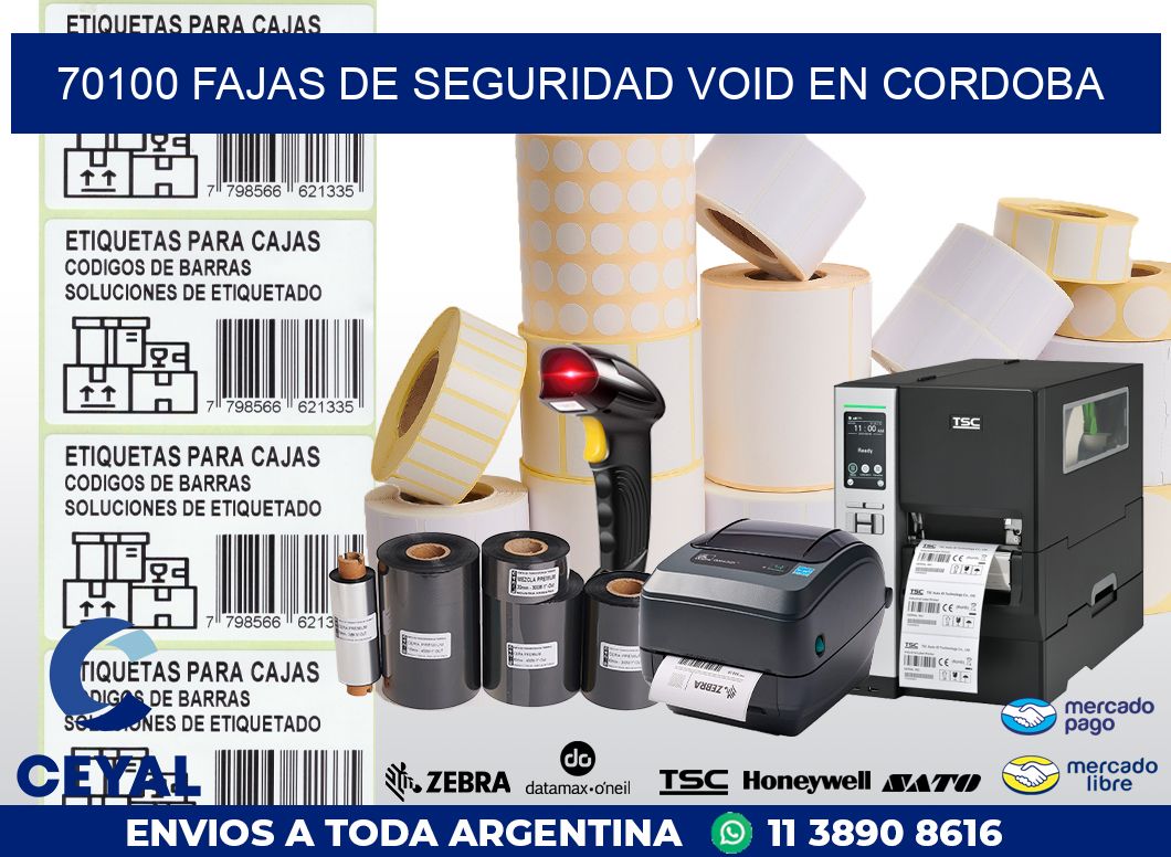 70100 FAJAS DE SEGURIDAD VOID EN CORDOBA