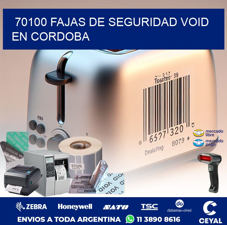 70100 FAJAS DE SEGURIDAD VOID EN CORDOBA