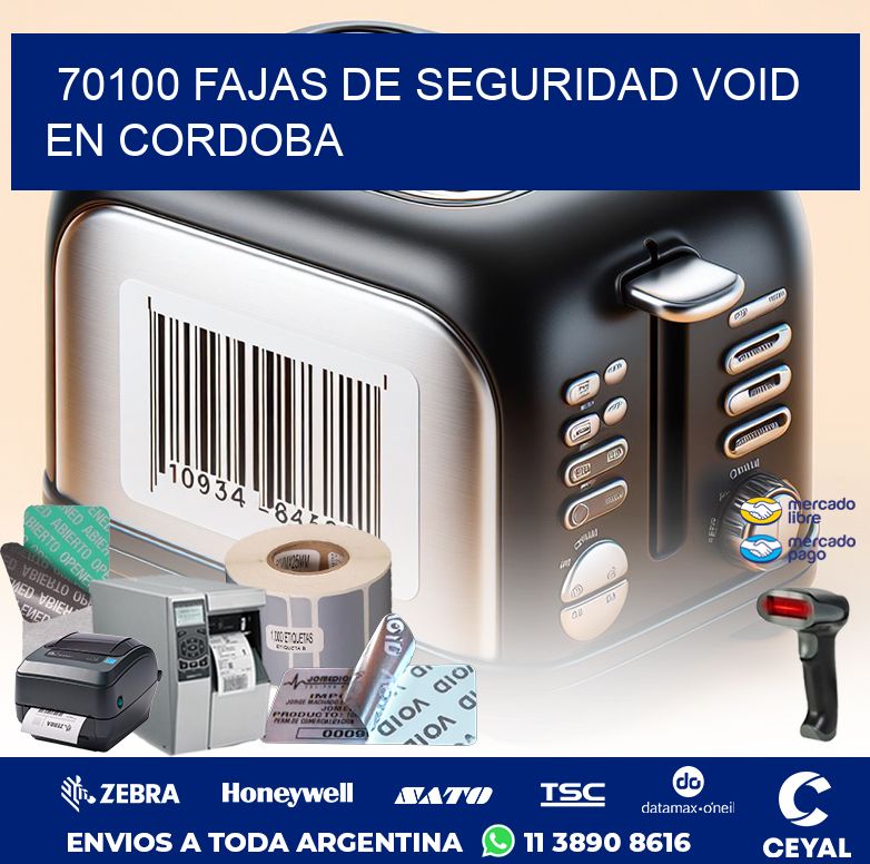 70100 FAJAS DE SEGURIDAD VOID EN CORDOBA