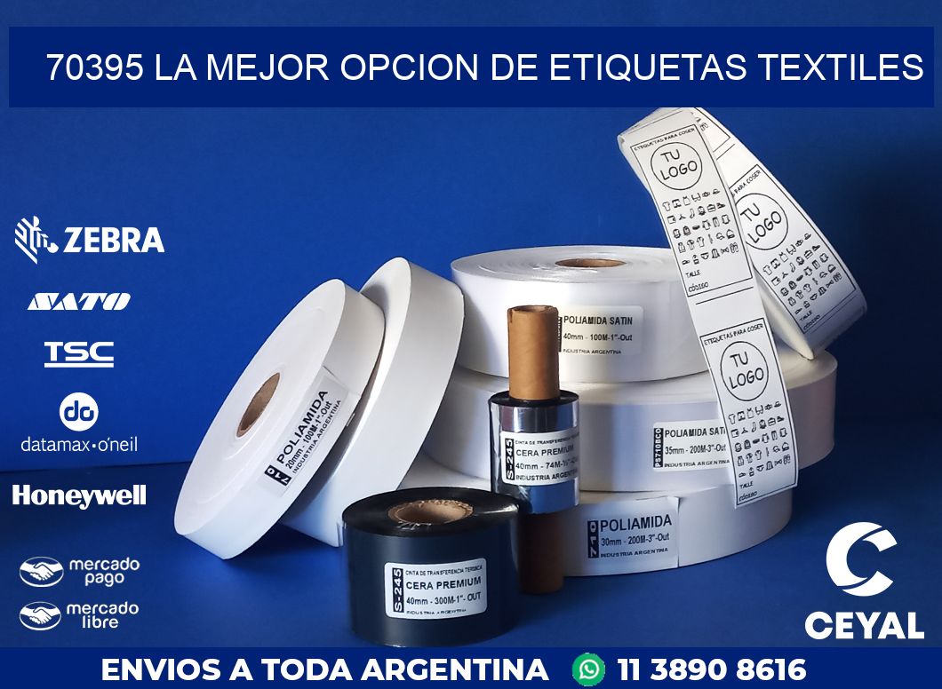 70395 LA MEJOR OPCION DE ETIQUETAS TEXTILES