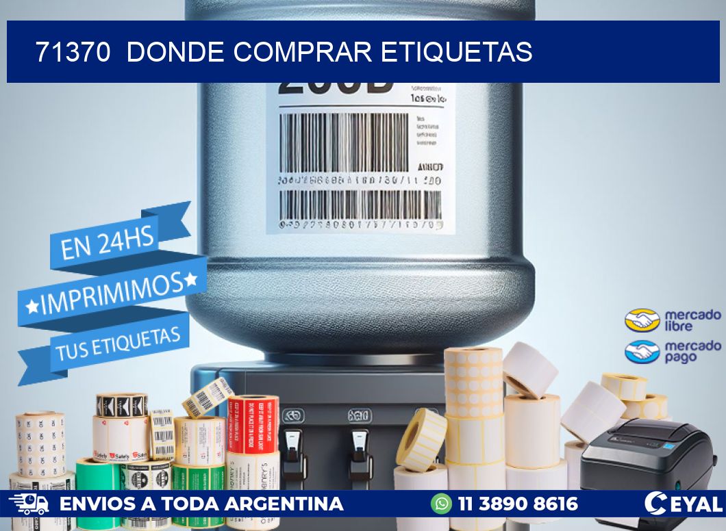 71370 donde comprar etiquetas