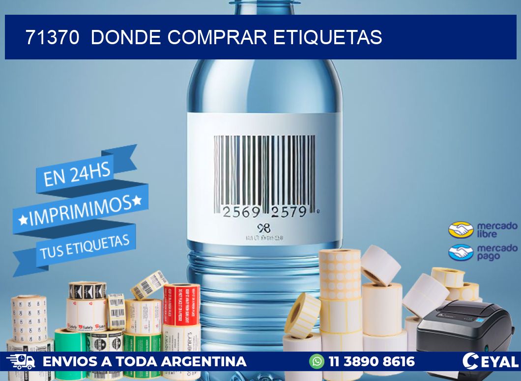 71370 donde comprar etiquetas