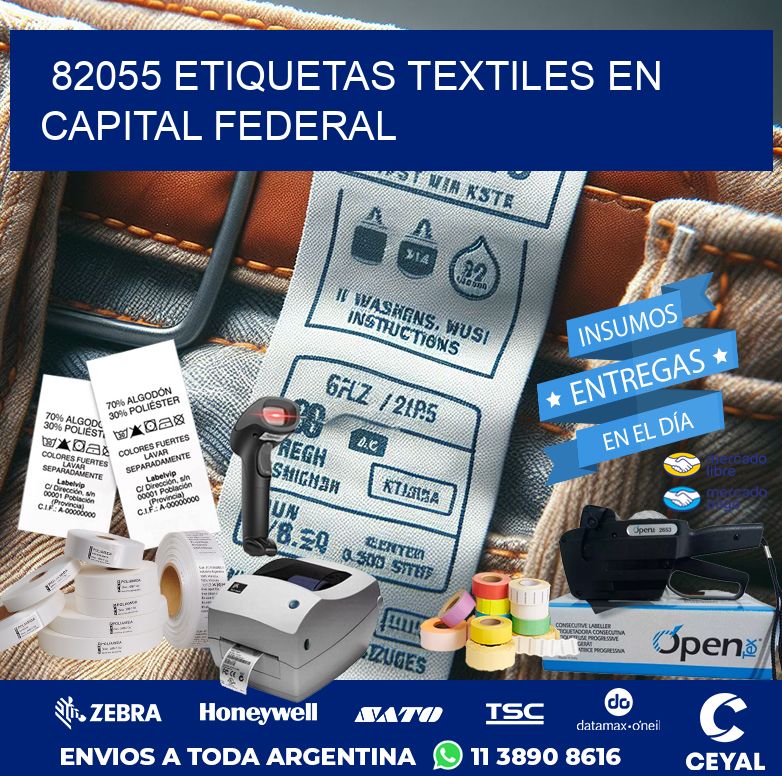 82055 ETIQUETAS TEXTILES EN CAPITAL FEDERAL