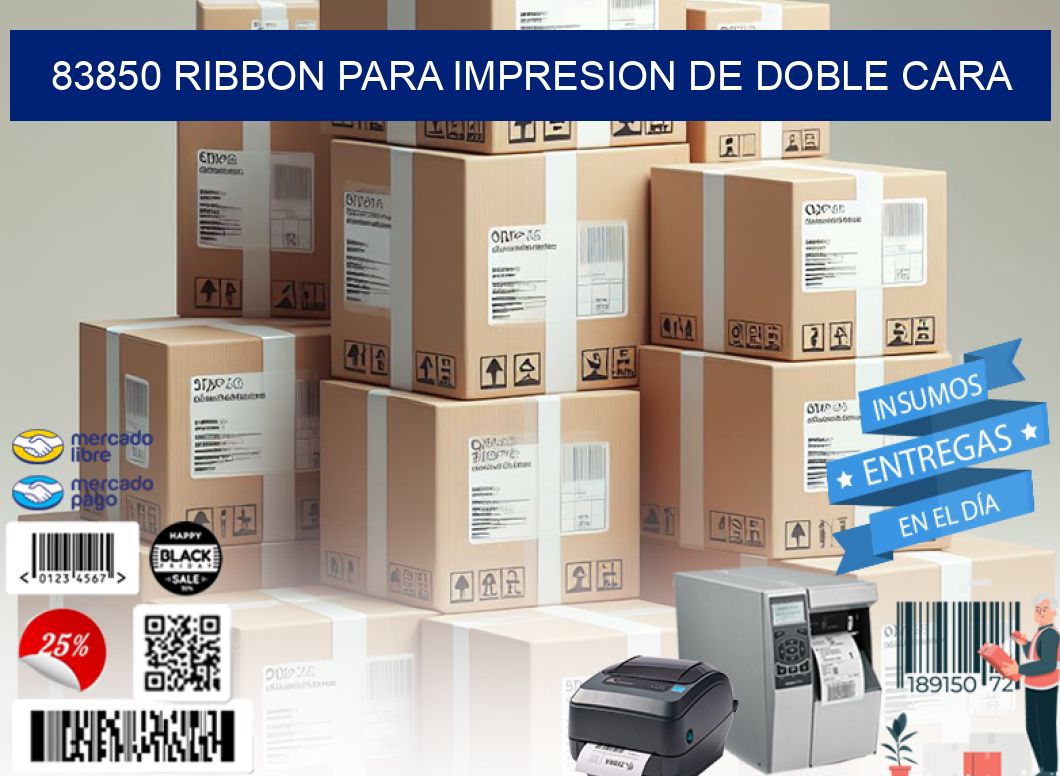 83850 RIBBON PARA IMPRESION DE DOBLE CARA