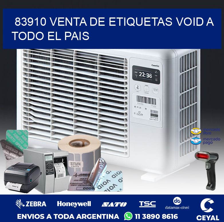 83910 VENTA DE ETIQUETAS VOID A TODO EL PAIS