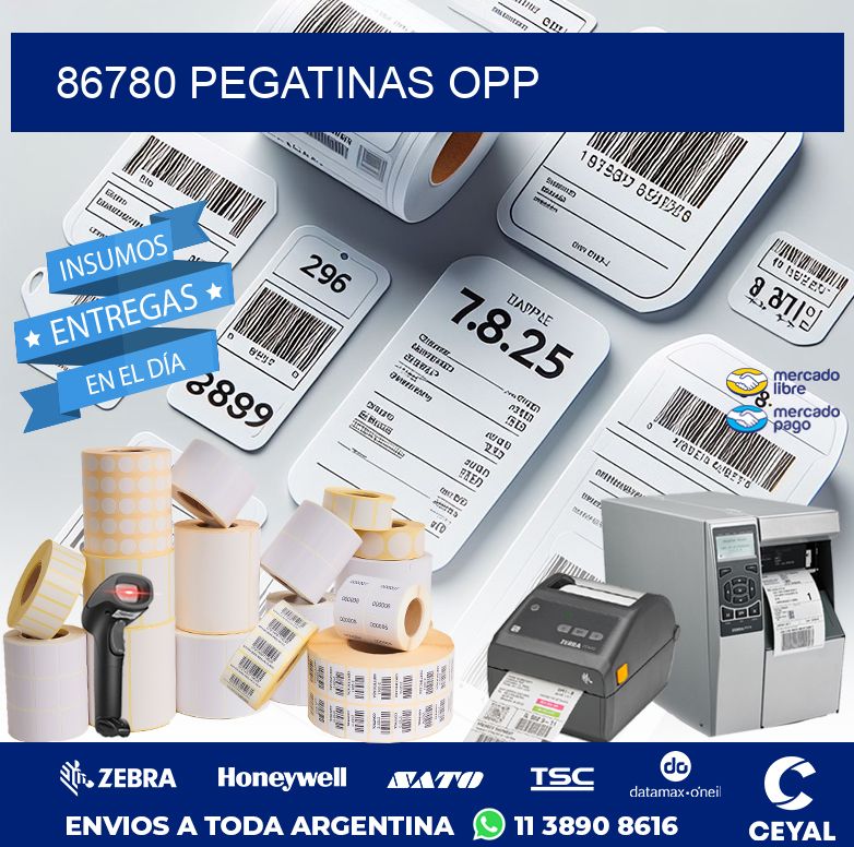 86780 PEGATINAS OPP