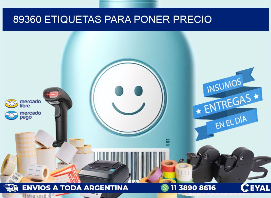 89360 ETIQUETAS PARA PONER PRECIO
