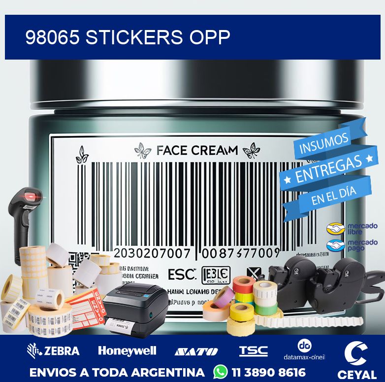 98065 STICKERS OPP